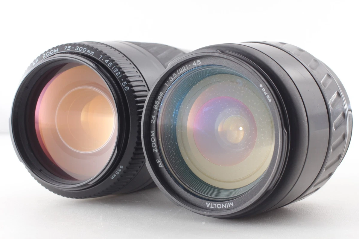 Minolta Zoom 75-300mm Focal Camera Lenses for sale | eBay