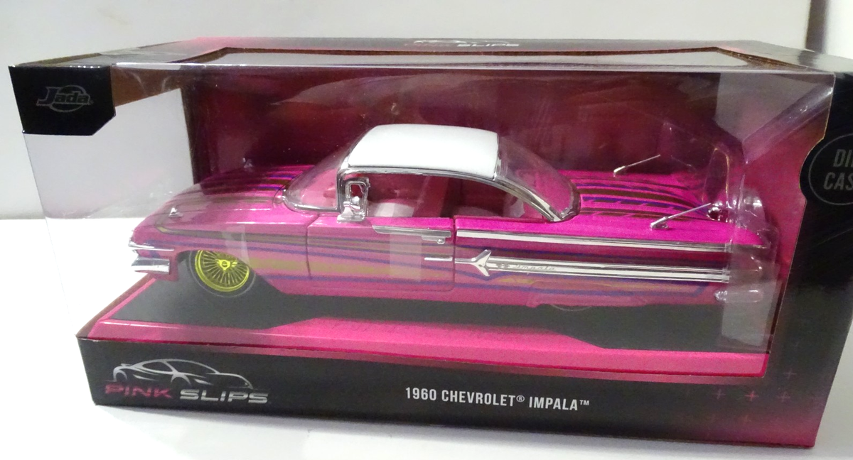 1:24 1960 Chevy Impala Lowrider - JADA Pink Slips (Chase) | eBay