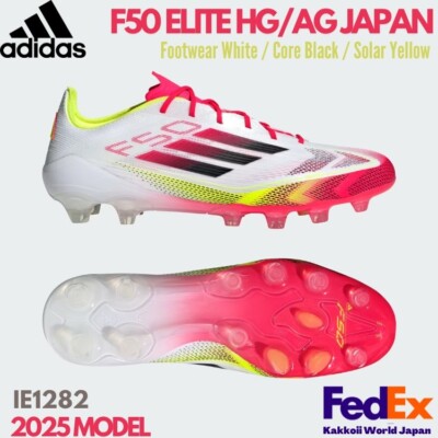 adidas Soccer Cleats F50 ELITE HG/AG JAPAN Footwear White/Core
