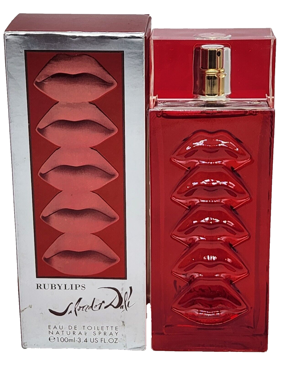 Ruby Lips For Women By Salvador Dali Eau de Toilette Spray 3.4 fl