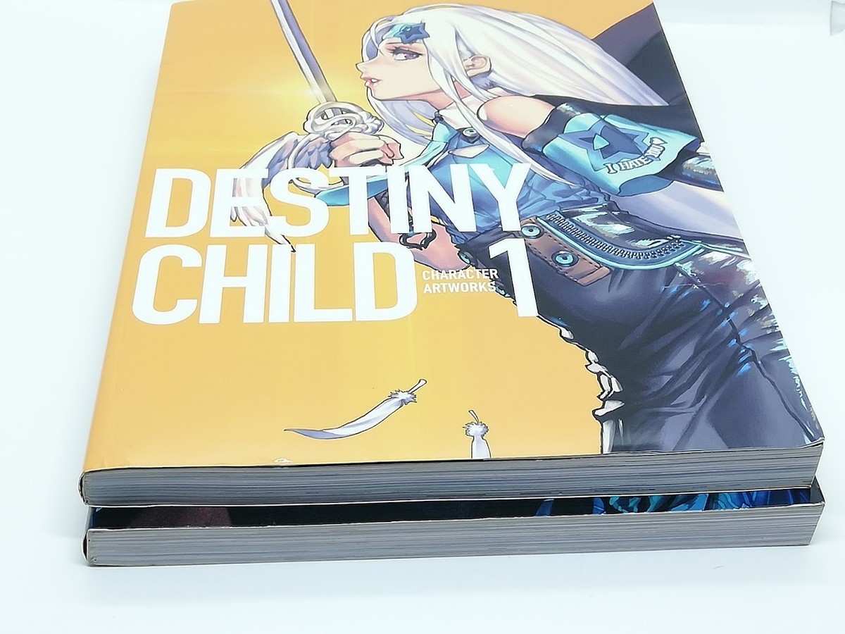 DESTINY CHILD CHARACTER ARTWORKS Set of 2 Art Book | eBay
