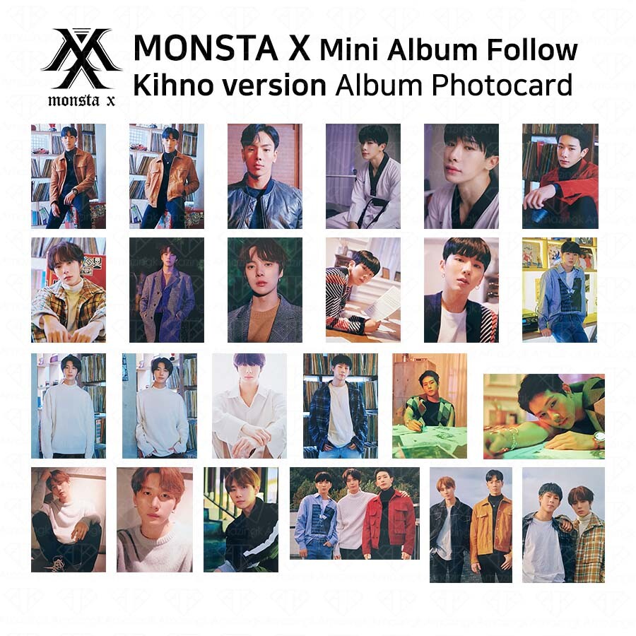 MONSTA X 7th Mini Album FOLLOW FIND YOU Smart Kit Official Album
