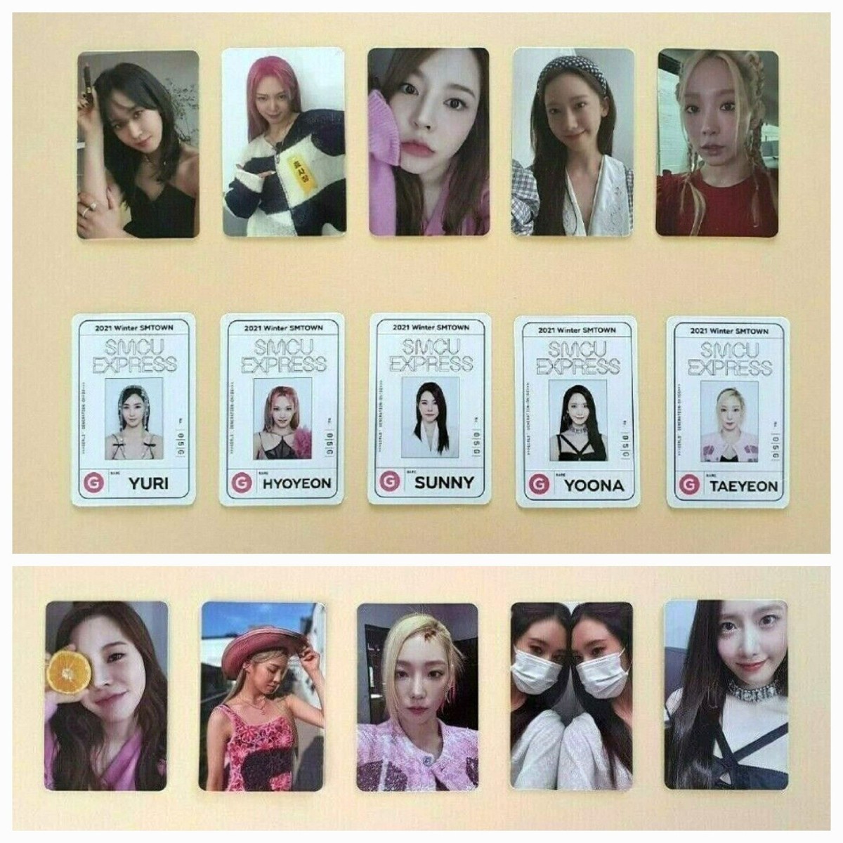 少女時代 テヨン 2021 シーグリ トレカ セット 少女時代 テヨン 2021