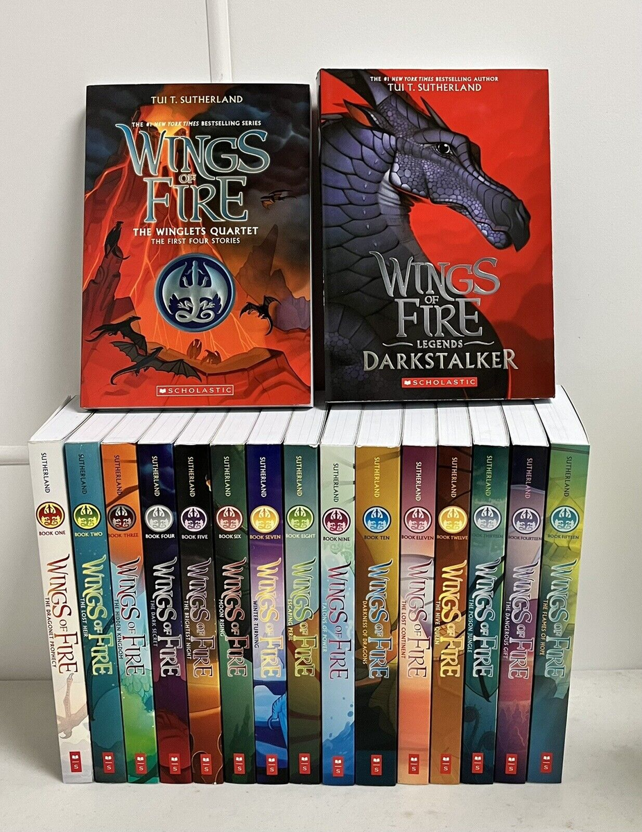 Wings of Fire 17 Book Set Books 1-15 plus 2 bonus books Chapter