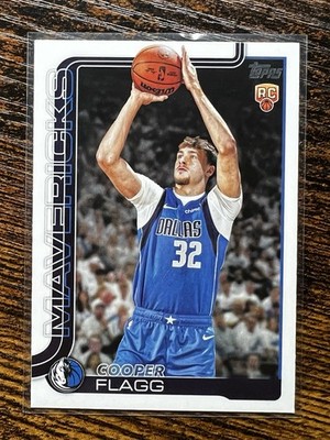 Cooper Flagg 2025-26 Topps Flagship Basketball RC Rookie Card #201