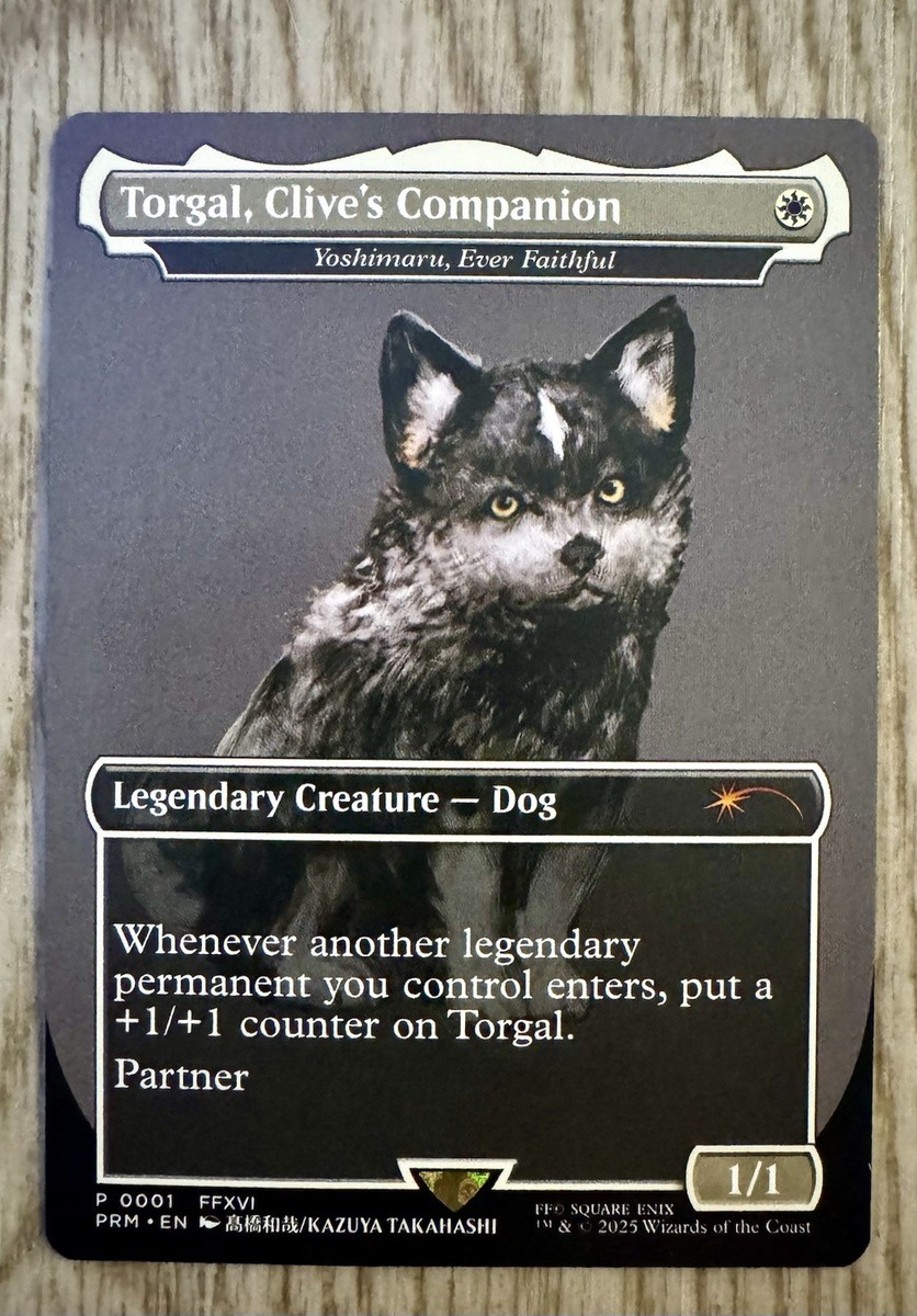 Torgal, Clive's Companion MTG Final Fantasy Exclusive MagicCon