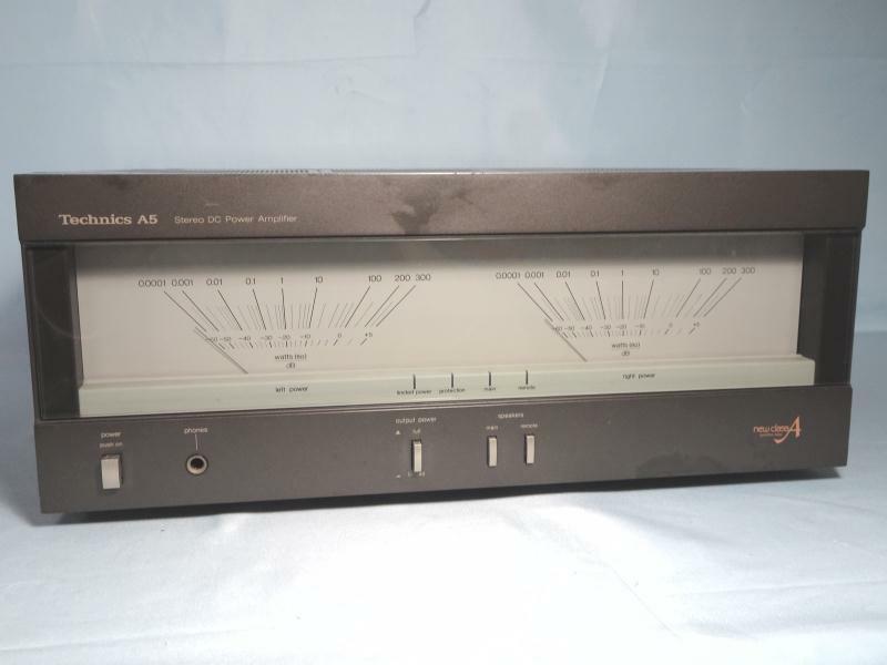 Technics SE-A5 power amplifier Vintage For parts or repair Free