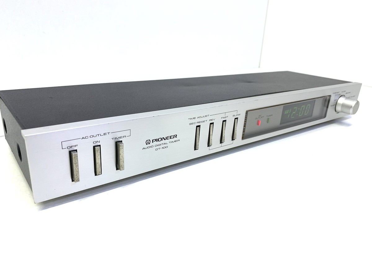 PIONEER DT-100 Audio Digital Timer RARE JAPAN Vintage Refurbished