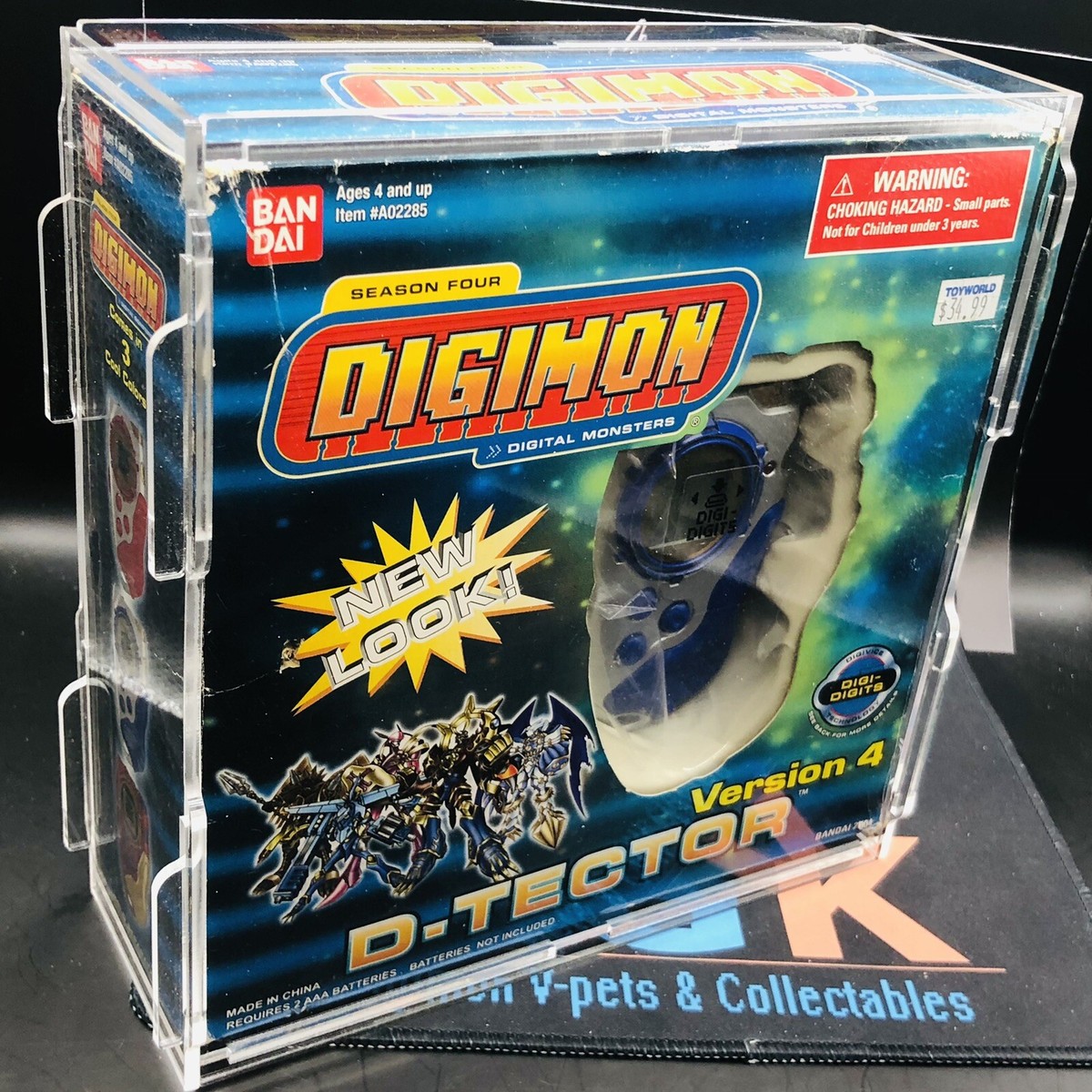 海外版 デジモン デジヴァイス Digivice D-Tector Ver4 デジモン 海外
