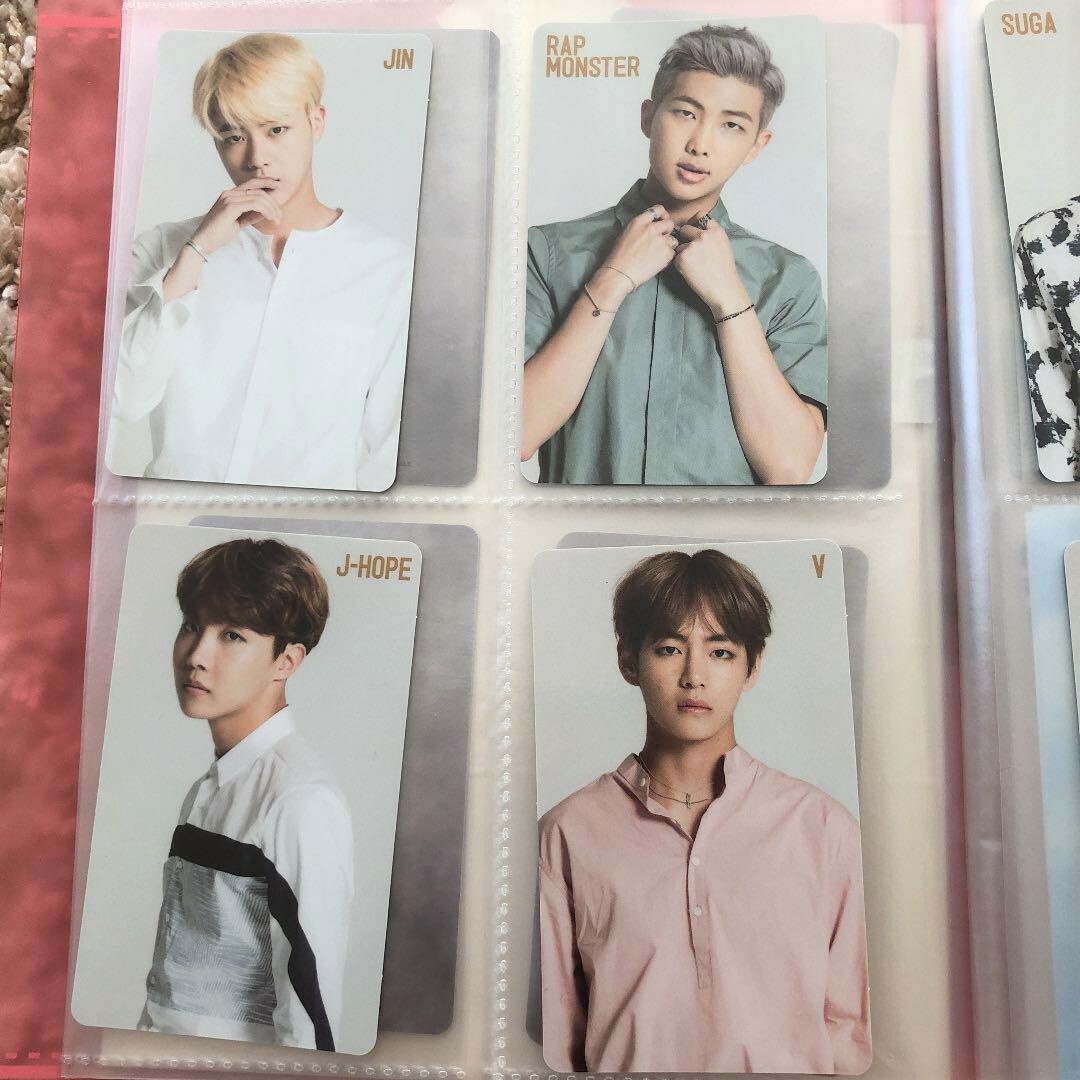 BTS YOUTH Japan Limited Official Photo Card RM J-HOPE JIN SUGA