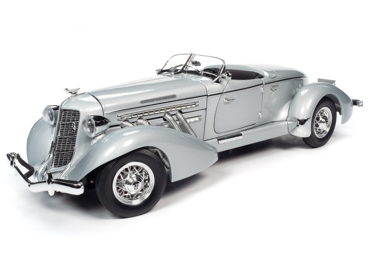 Auto World 1:18 1935 Auburn 851 Speedster - Silver - Limited