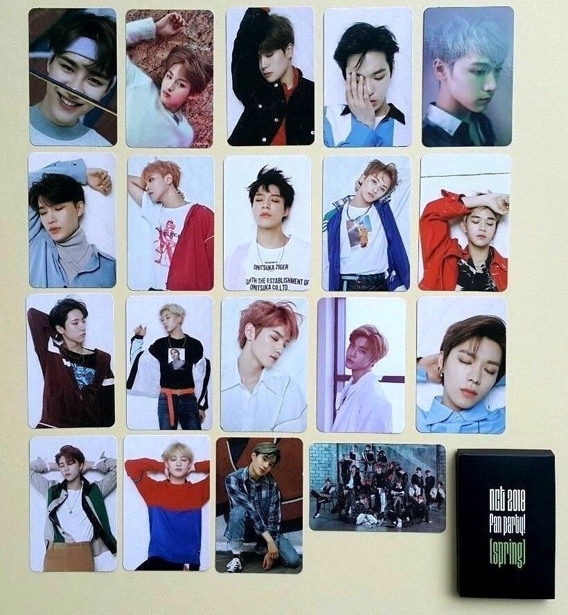 NCT OFFICIAL 2018 FAN PARTY SPRING GOODS LIMITED PHOTOCARD