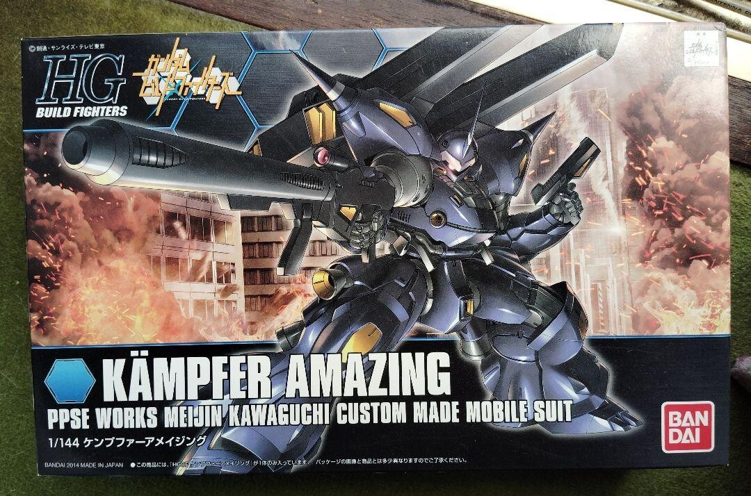 BANDAI Gundam 1/144 HGBF Kampfer Amazing Gundam Build Fighters