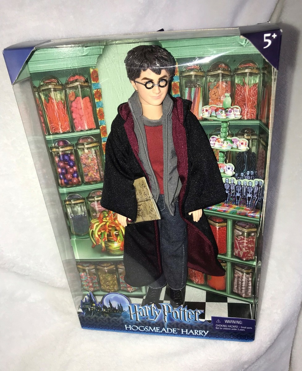 New Vintage 2003 Mattel Harry Potter Hogsmeade Harry Action Figure