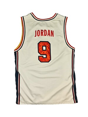 Nike Michael Jordan 1992 Dream Team USA Basketball White Authentic