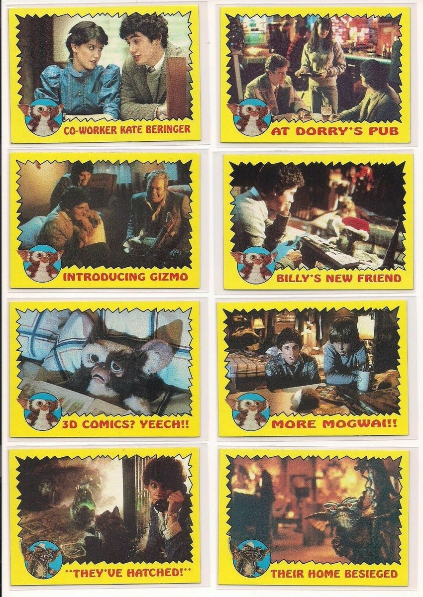 Gremlins Movie Trading Cards + Stickers Topps (1984) / Choose from