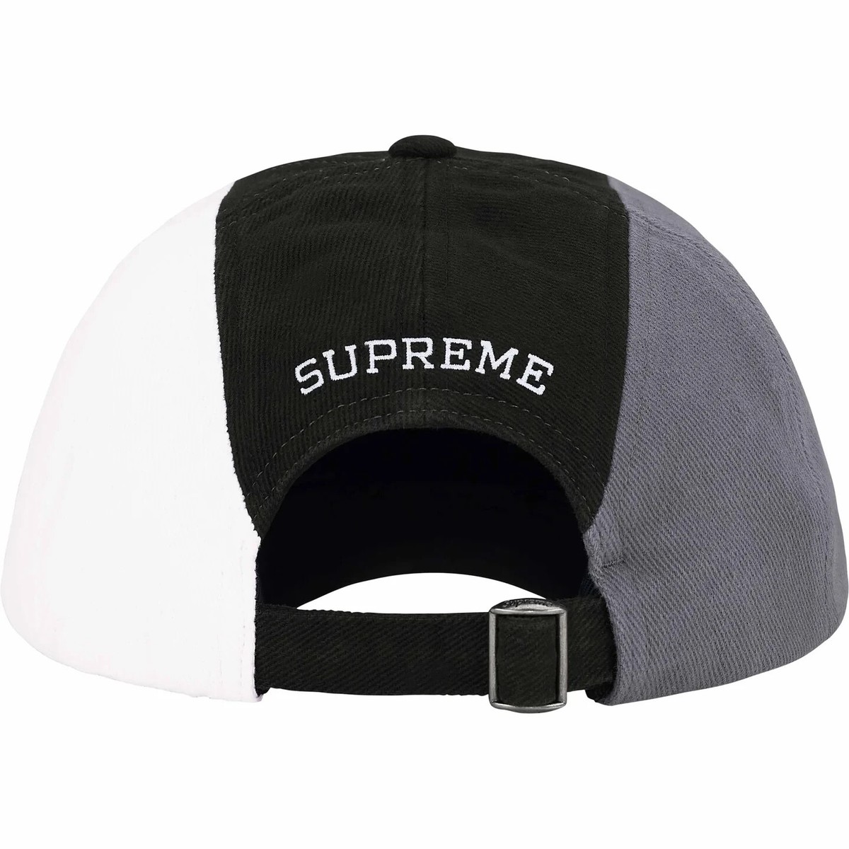 SUPREME CREST 6-PANEL (BLACK) SS25 5-PANEL CAMP CAP HAT ITALY | eBay