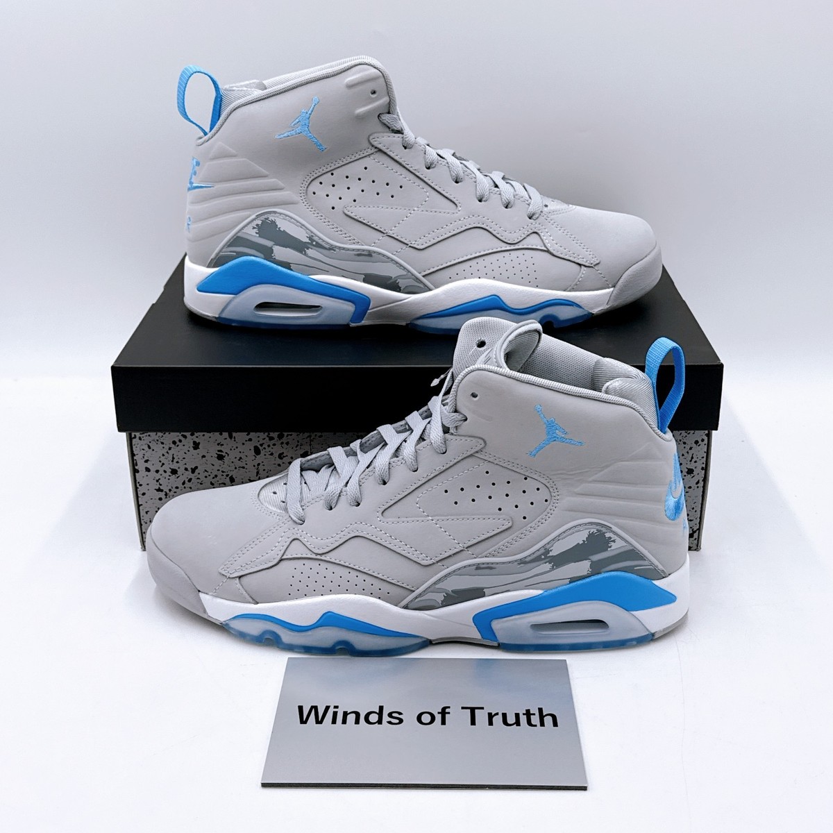 NIKE Jumpman MVP DZ4475-003 Grey/White/University Blue Men's Size