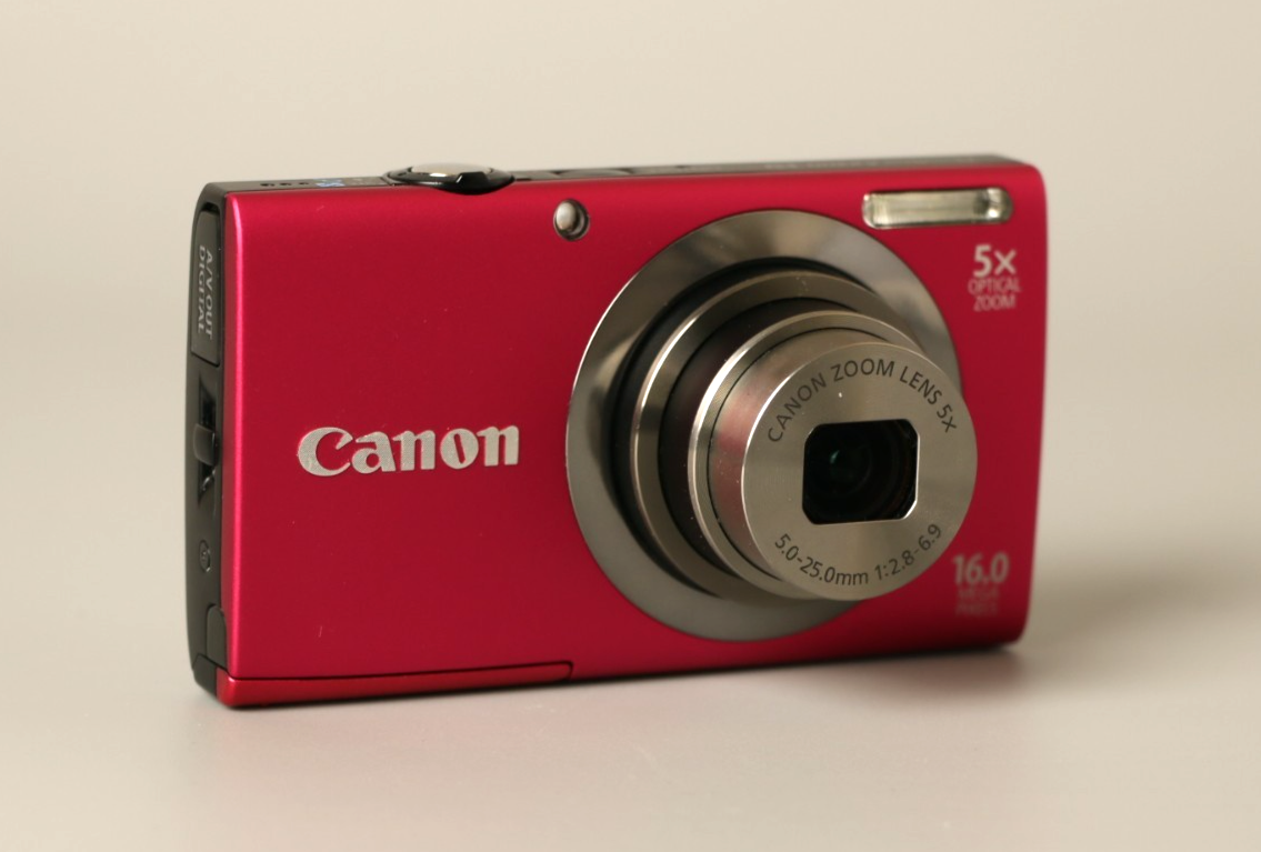 Canon PowerShot A2300 Digital Camera 16.0MP 5x Zoom Pink From
