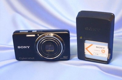 N Mint] SONY Cyber-Shot DSC-W630 Black Compact Digital Camera
