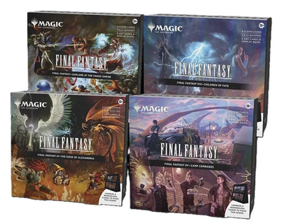 Magic The Gathering: Final Fantasy Scene Box Bundle Set of 4 BRAND