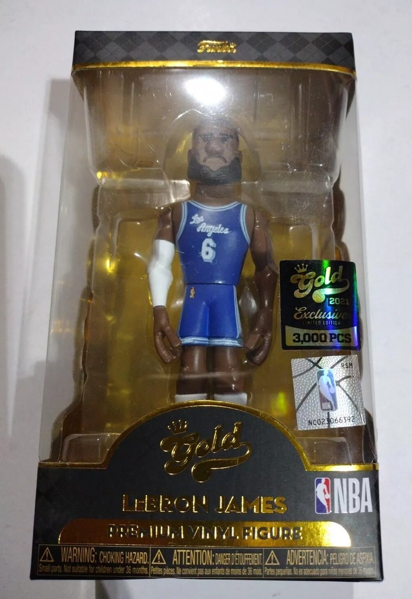 LeBRON JAMES Funko POP! Gold 5 Inch Figure NBA Los Angeles Lakers