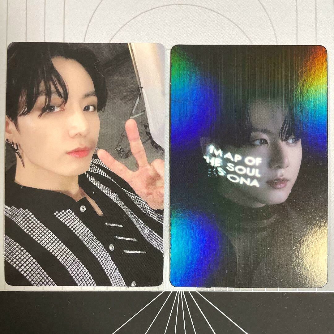 BTS JUNGKOOK MAP OF THE SOUL MOS ONE ON:E CONCEPT BOOK Photocard