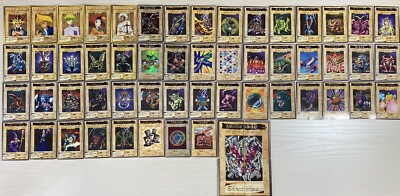 Bandai YuGiOh Card 57 Sheets Set Japan 1998-1999 Blue Eyes White