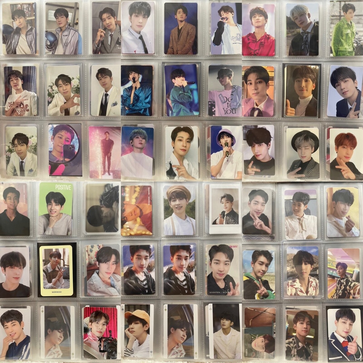 seventeen wonwoo official photocard PC japan limited carat version