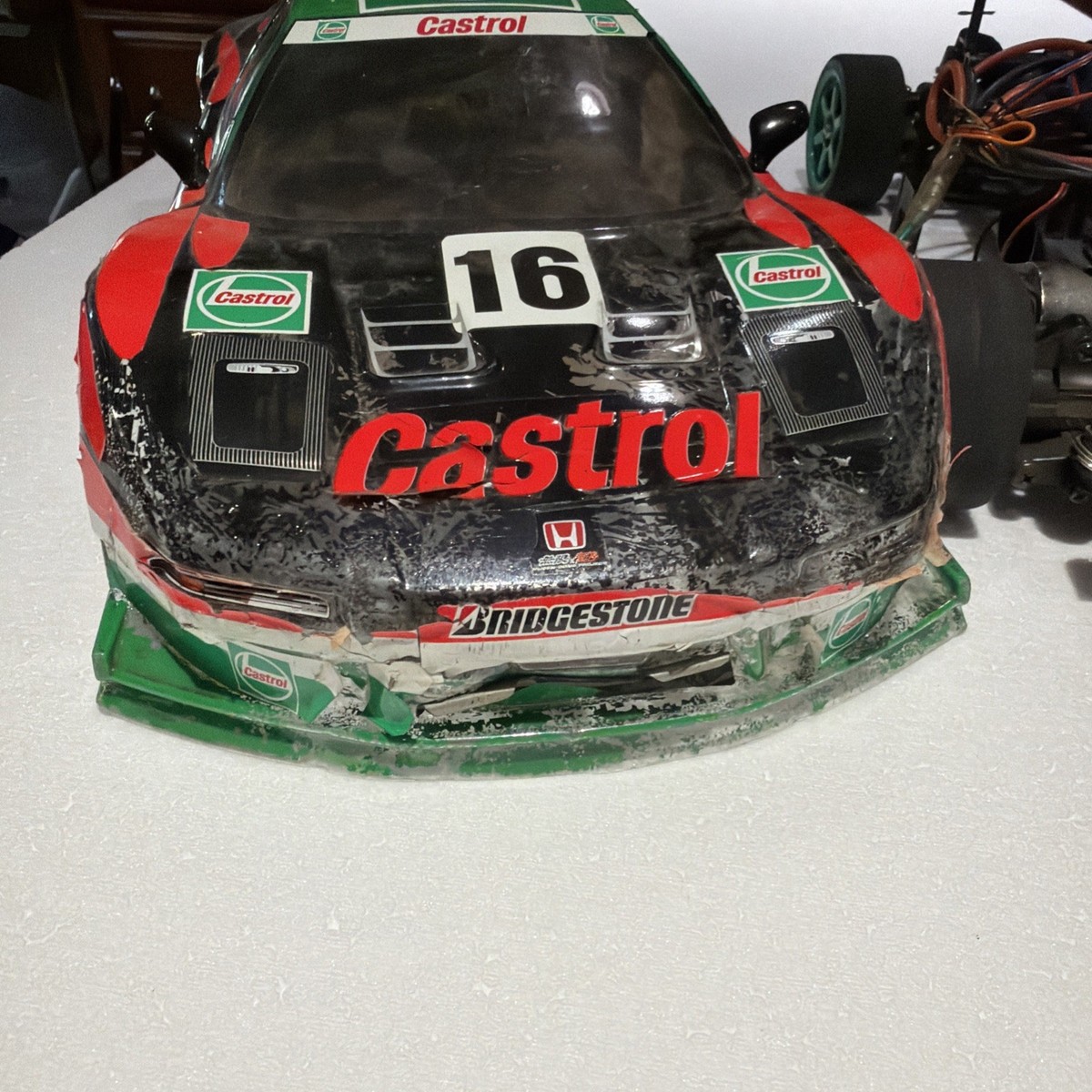 Tamiya 1/10 Rc Castrol Mugen Nsx Tl-01 On-Road Racing Car Kit