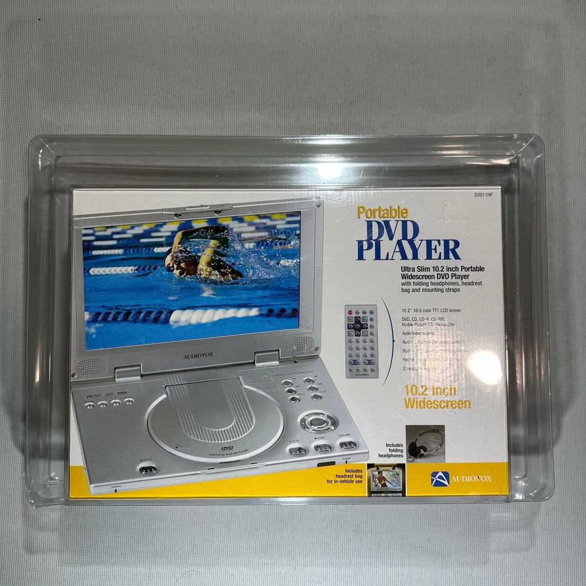 Audiovox D2011 Portable DVD Player (10.2