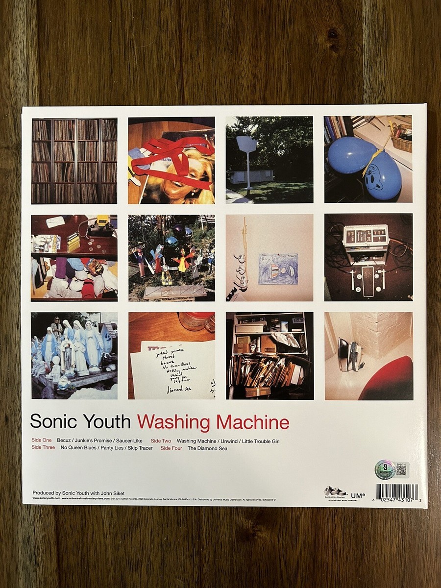 Kim Gordon 'Sonic Youth' Signed Vinyl Album 'Washing Machine