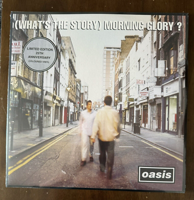 OASIS What's the Story Morning Glory 25th Anni. Silver Vinyl 2LP