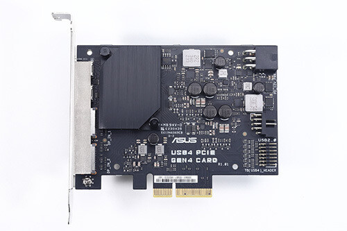ASUS USB4 PCIe GEN4 CARD Dual USB-C DisplayPort 1.4 PCIe 4.0