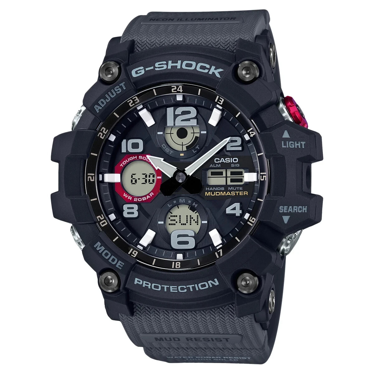Casio Master G-Shock Mudmaster Men's Solar Power Watch GSG100