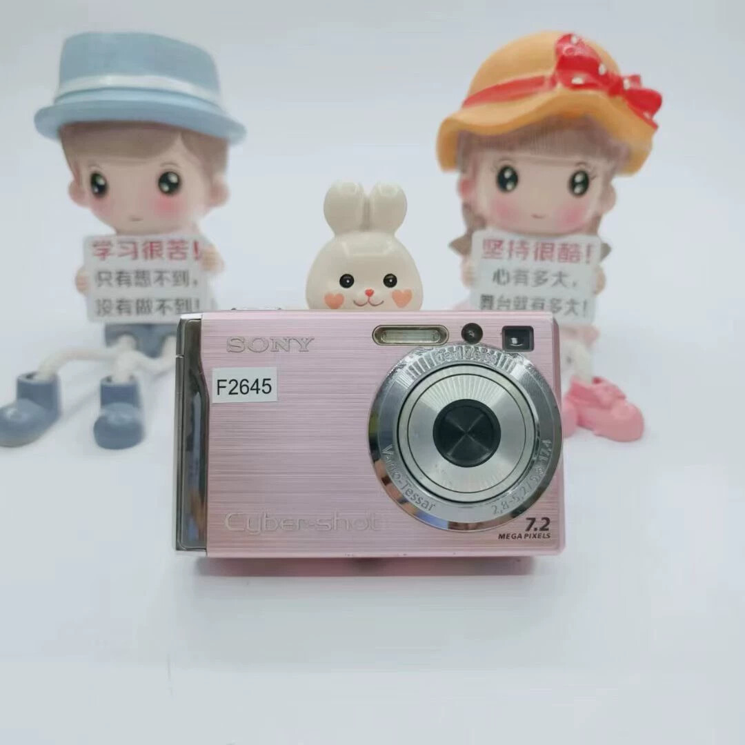 SONY Cyber-shot DSC-W80 Pink 7.2MP 3x optical zoom Digital Camera