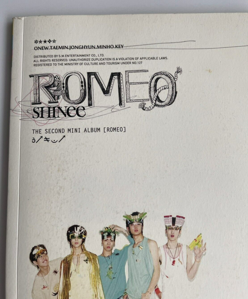 SHINee Romeo Full Set Solo Jacket CD + Photobook JONGHYUN ONEW KEY