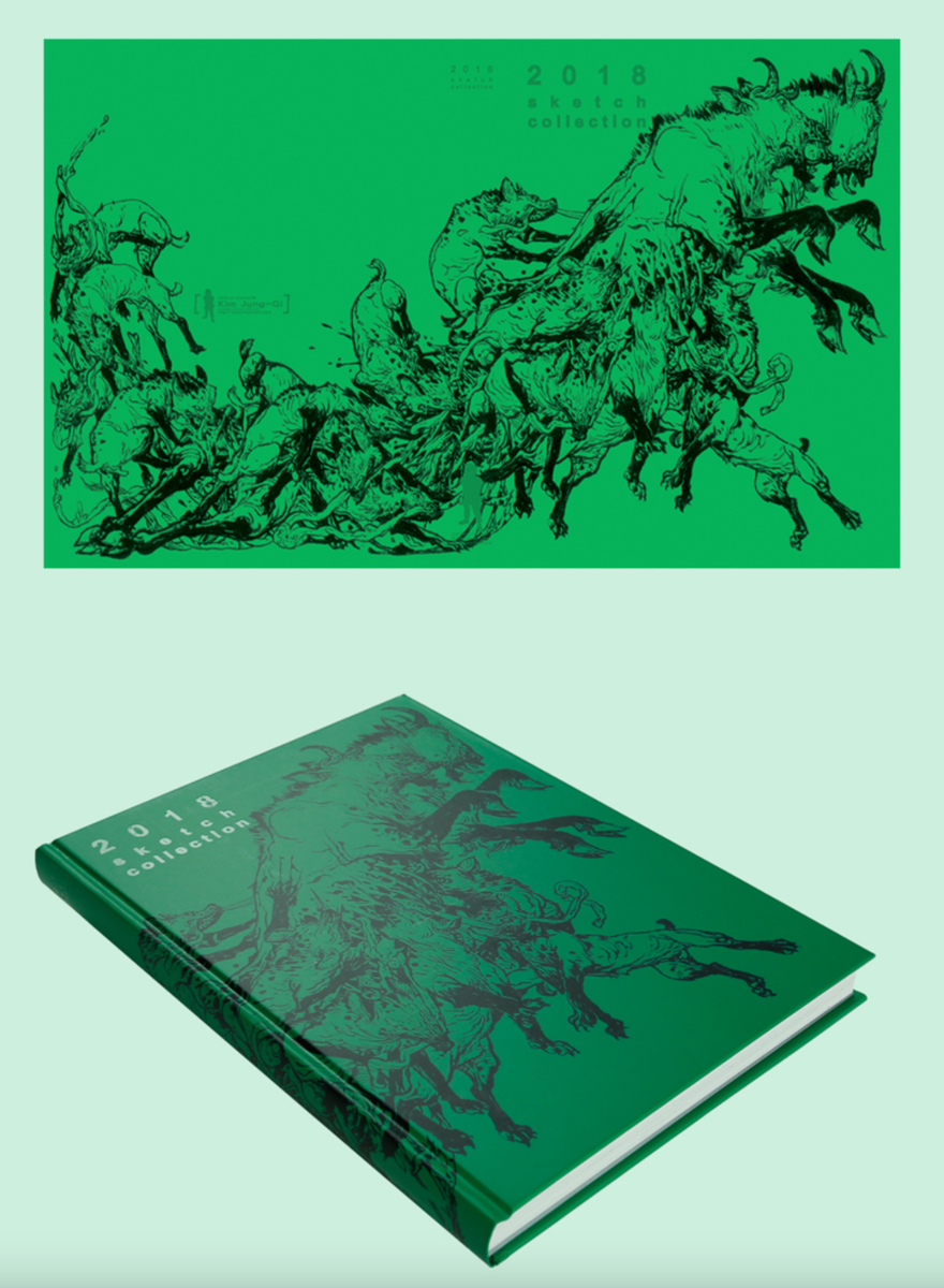 Kim Jung Gi 2018 Sketch Collection / Kim Jung Gi Book / | eBay