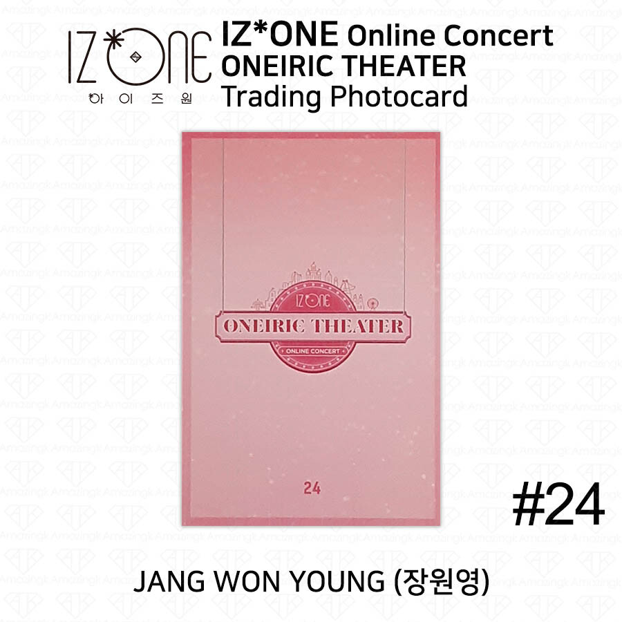 IZ*ONE IZONE 2020 Oneiric Theater 2nd Online Concert Trading card