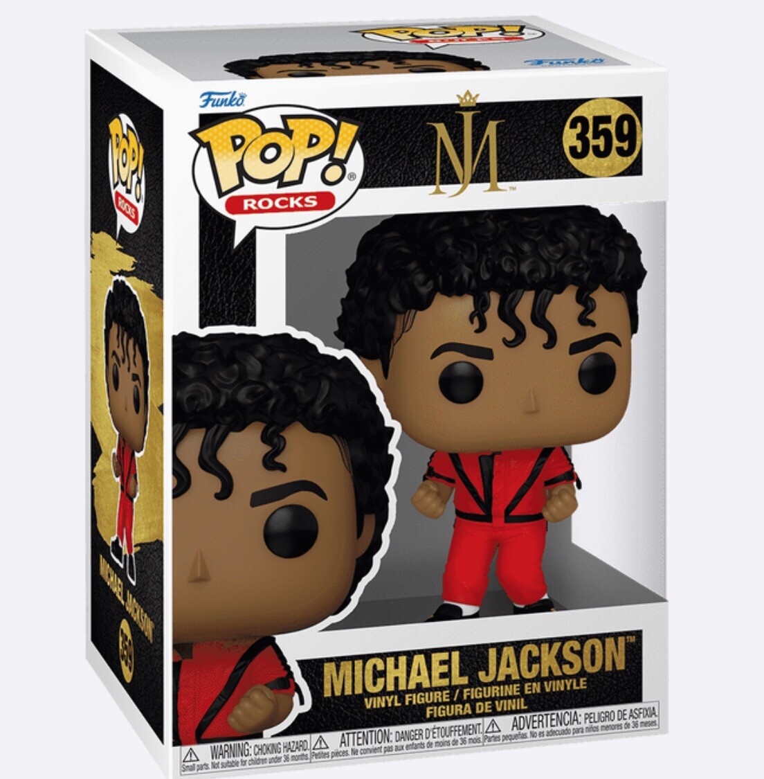 Funko Pop! Vinyl: Michael Jackson - Michael Jackson #359 New In