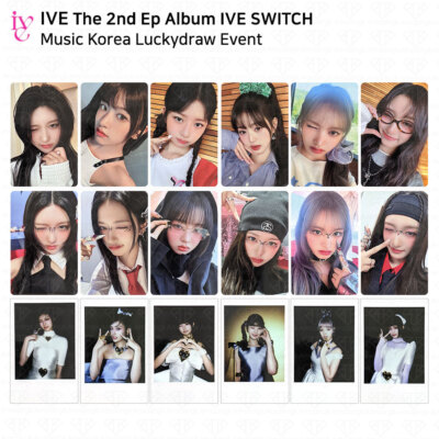 IVE The 2nd EP Album IVE SWITCH MusicKorea Lucky Draw Photocard