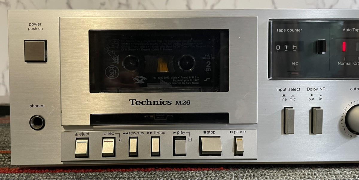 Technics RS-M26 Cassette Deck- Works | eBay