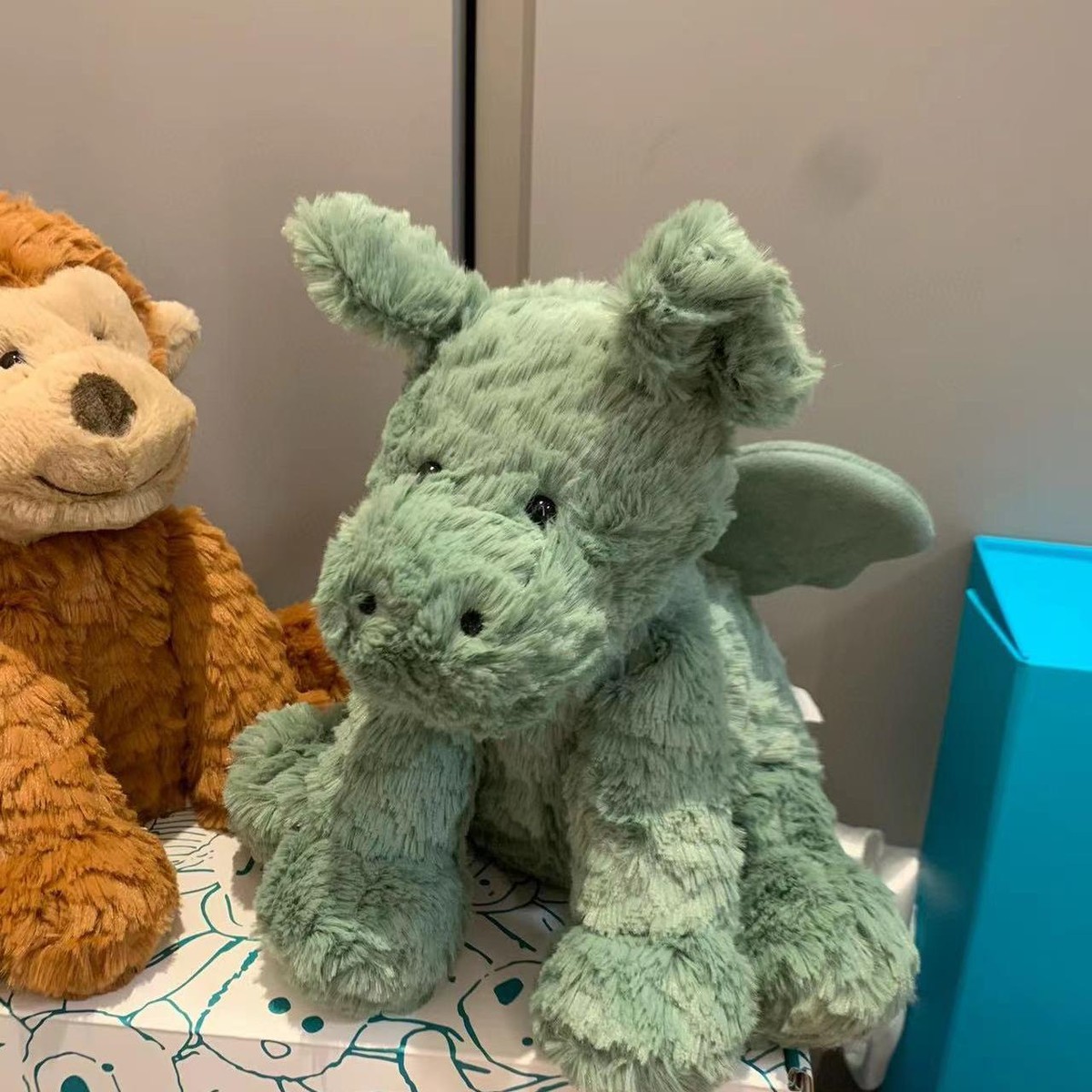 Jellycat Fuddlewuddle Dragon Green-Christmas gifts | eBay