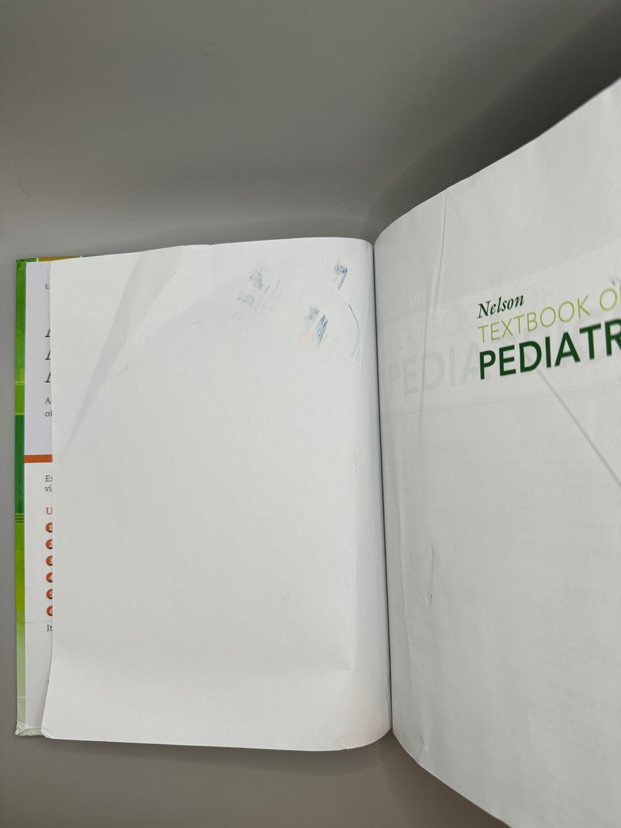 Elsevier Health Nelson Textbook of Pediatrics Edition 21 Vol.1