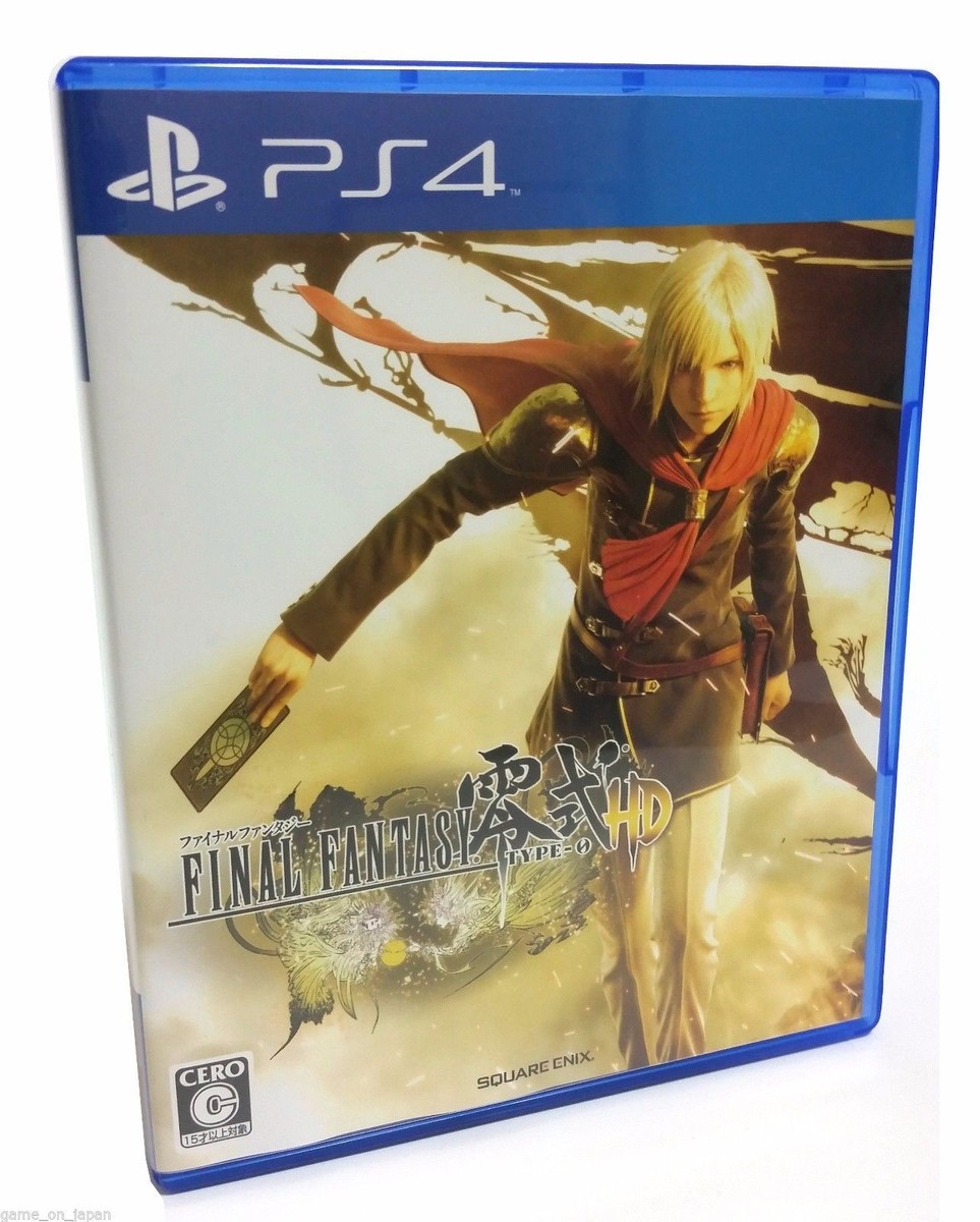 Final Fantasy Type-0 HD Zero PS4 Square Enix Japanese RPG Import