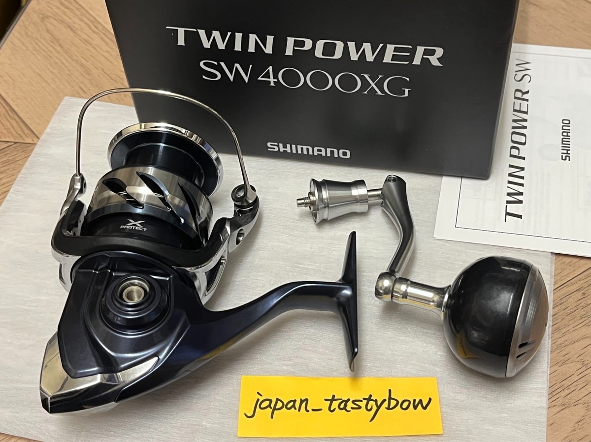 Shimano 21 TWIN POWER SW 4000XG Spinning Reel Made in Japan | eBay