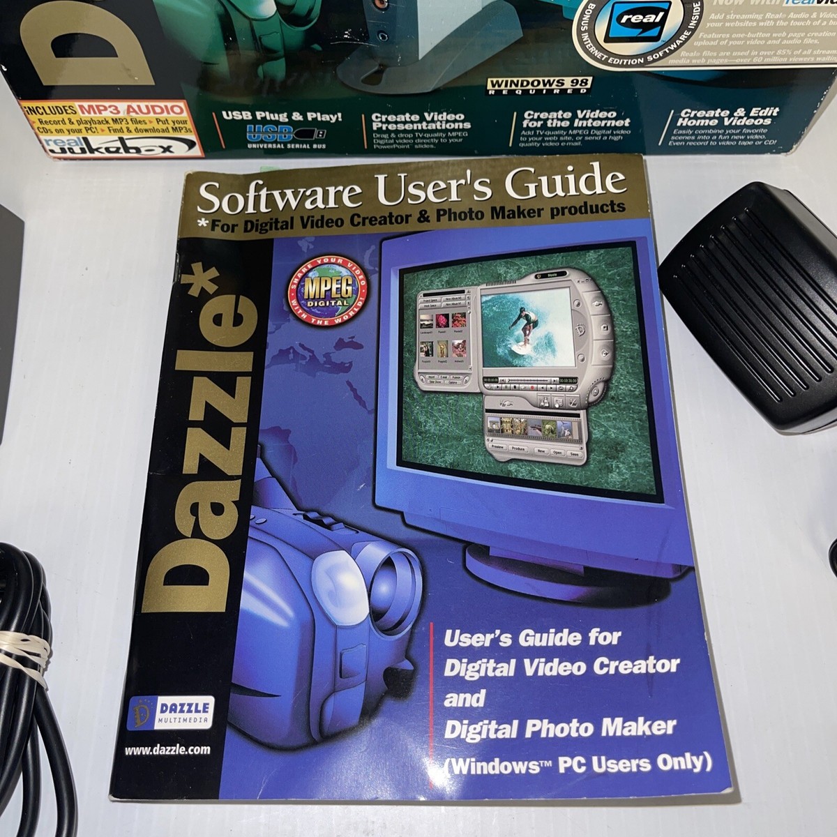 Dazzle Digital Video Creator Editor. Parallel Port Special Edition