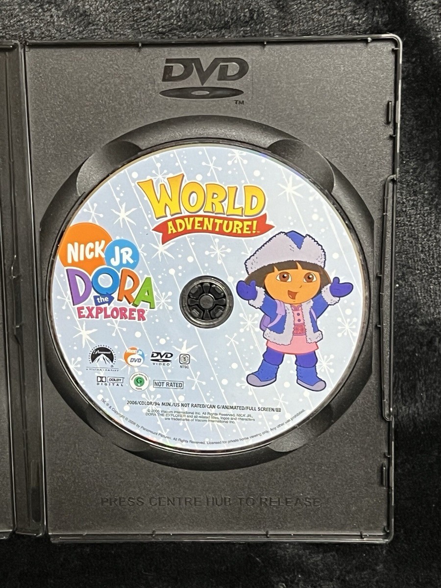 Dora The Explorer- World Adventure (DVD, 2006) Disc only