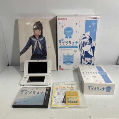 Nintendo 3DS XL LL New Love Plus Manaka Deluxe Complete set Box