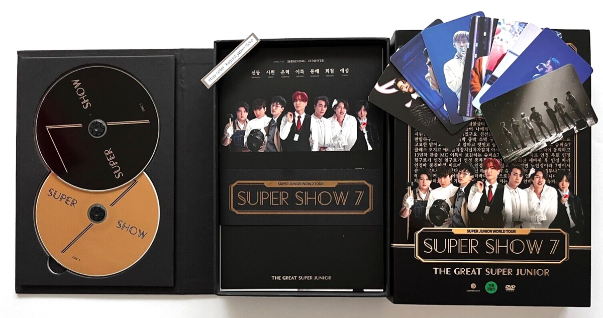 SUPER JUNIOR SUPER SHOW7 SS7 World Tour Seoul DVD Photobook